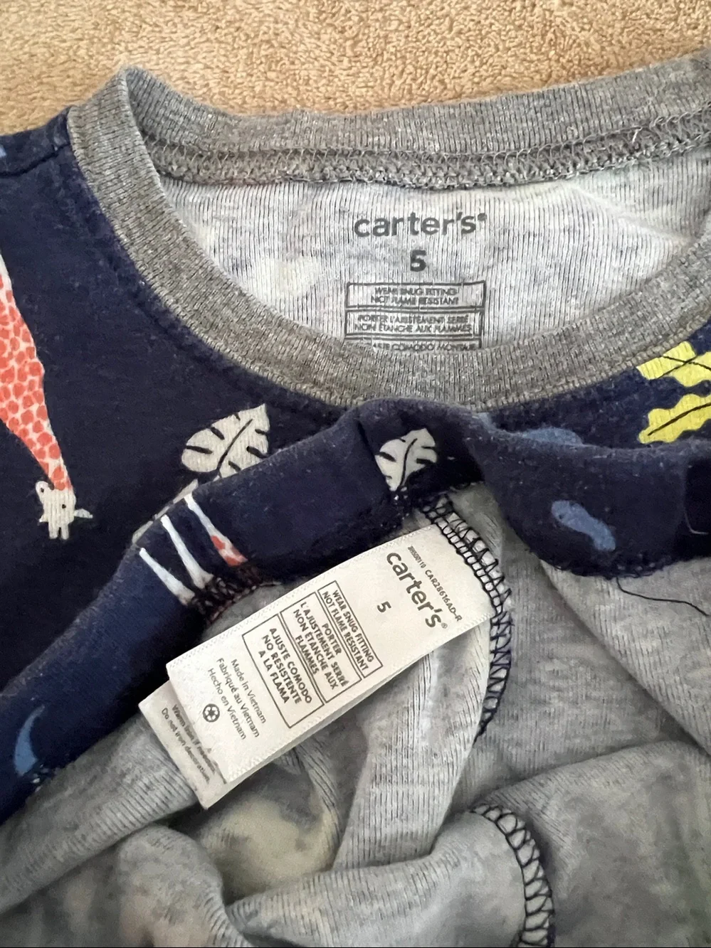 Boy’s Carter’s PJ’s